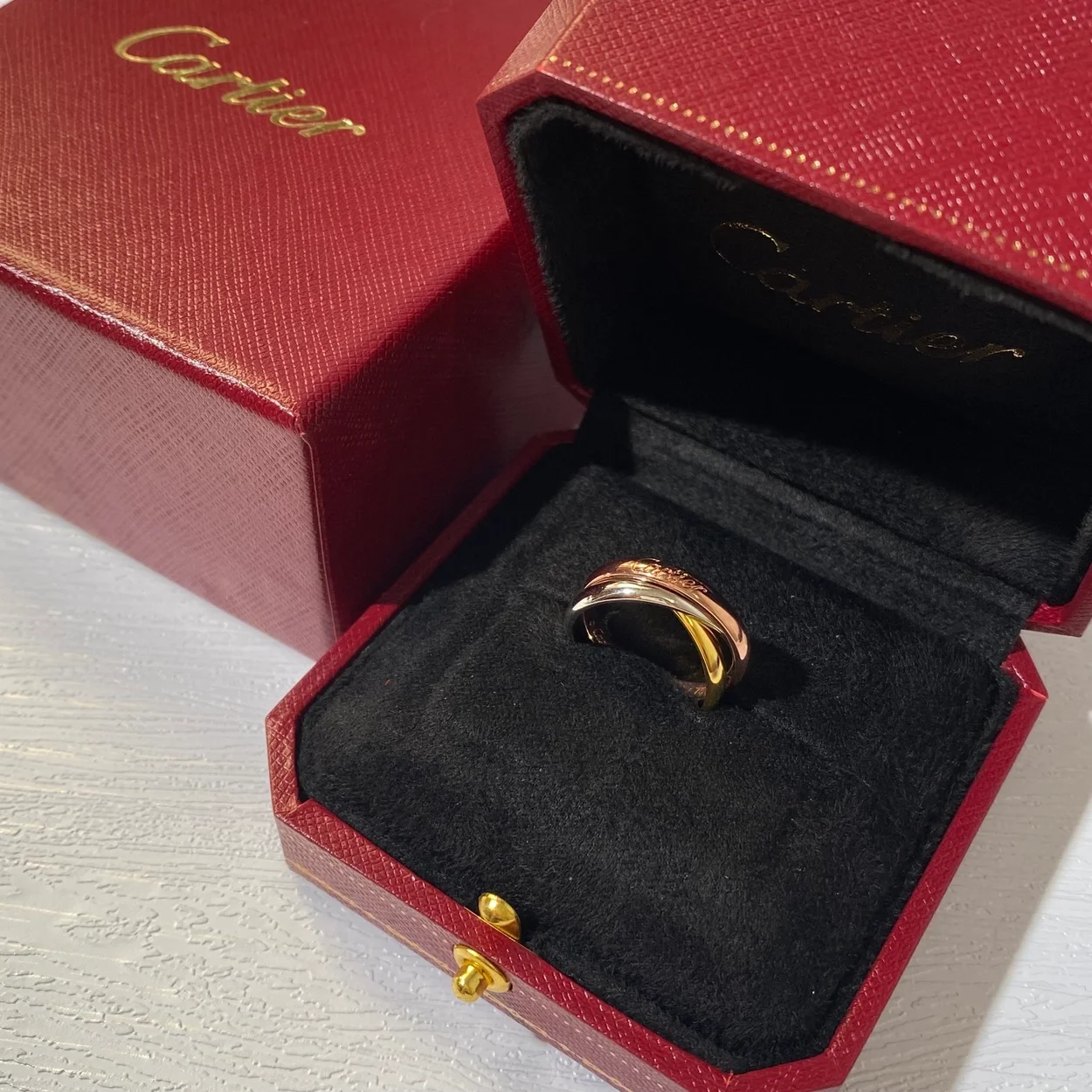 까르띠에 트리니티 스몰 반지 B4235100