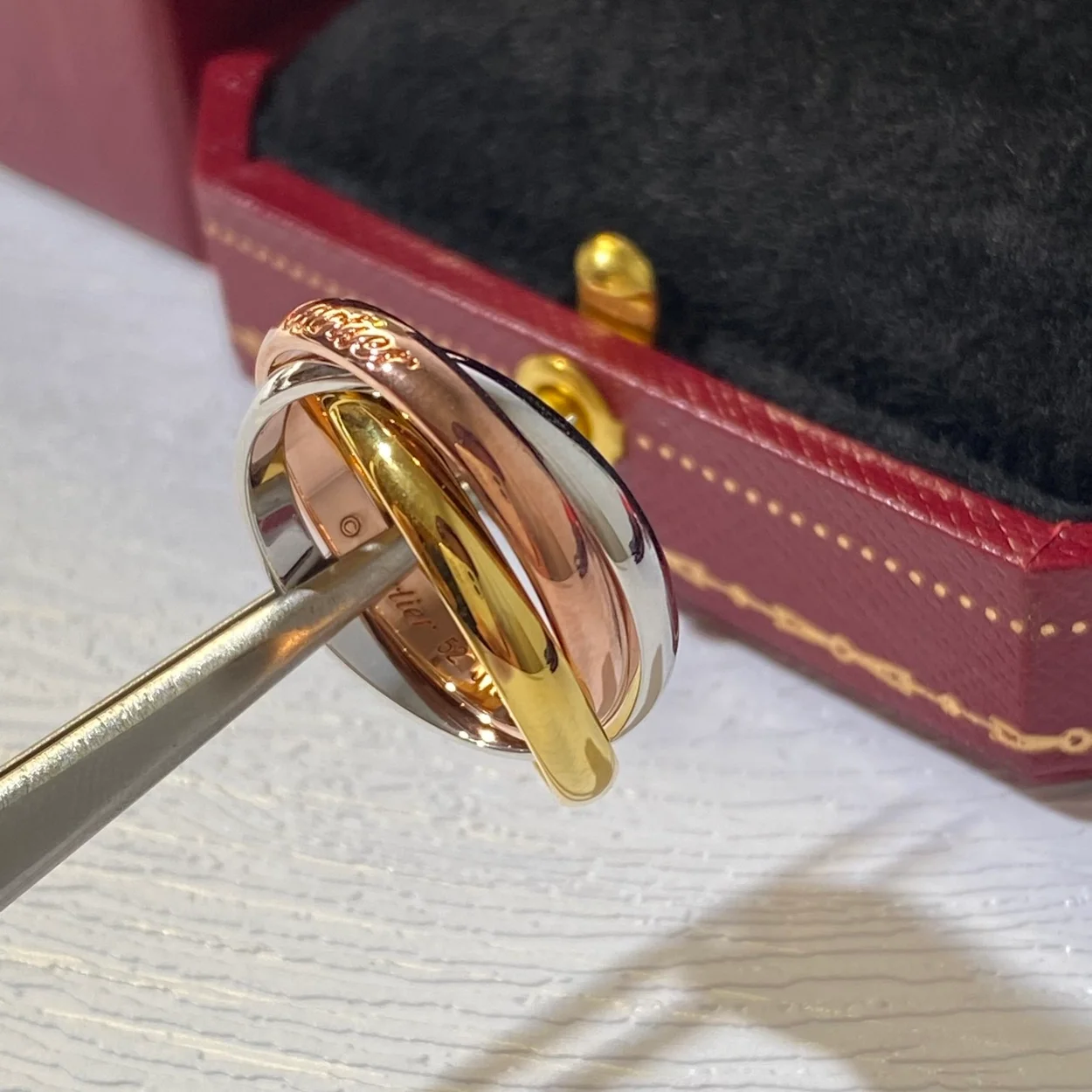 까르띠에 트리니티 스몰 반지 B4235100