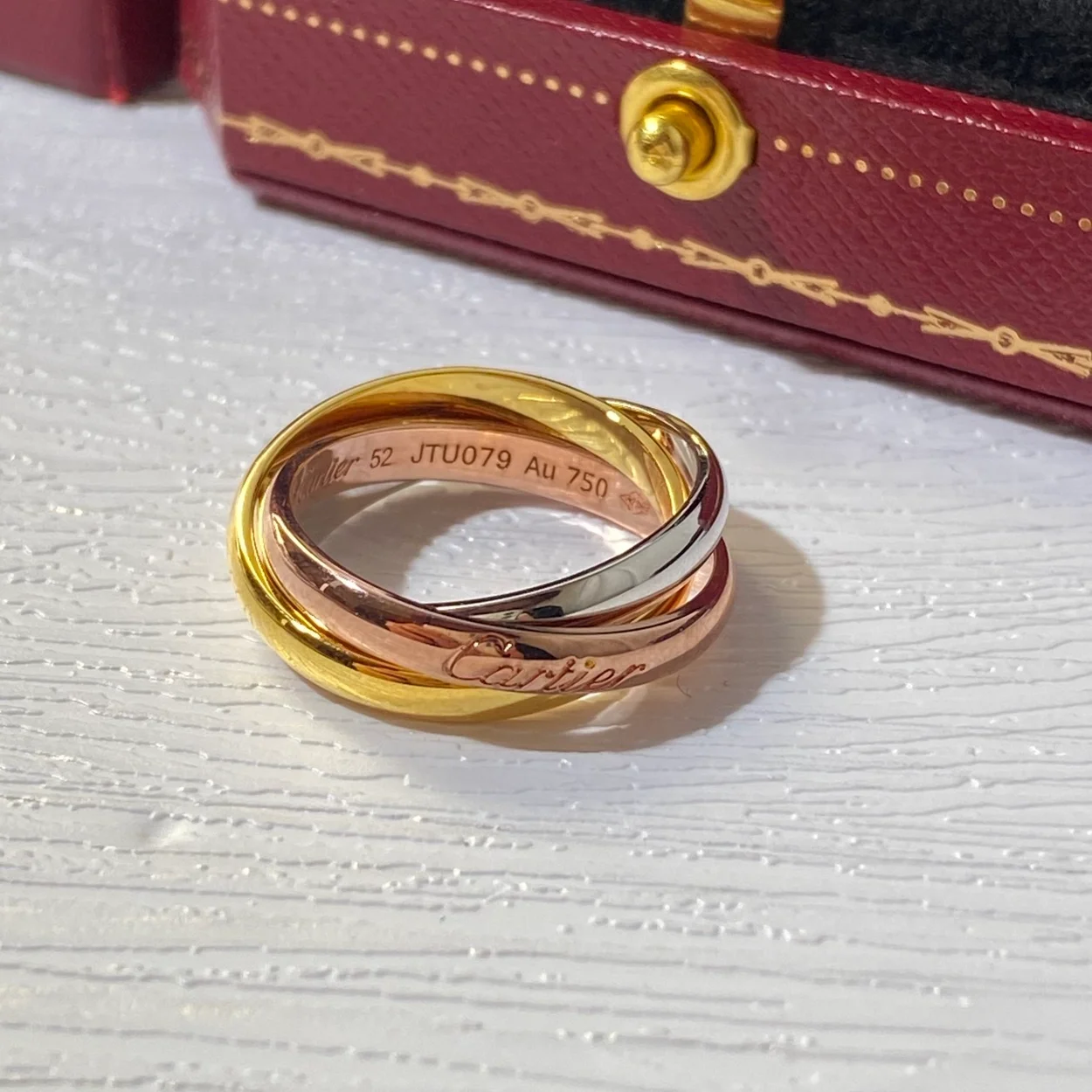 까르띠에 트리니티 스몰 반지 B4235100