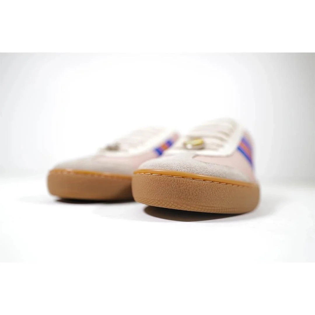 구찌 G74 레더 웹 스니커즈 핑크