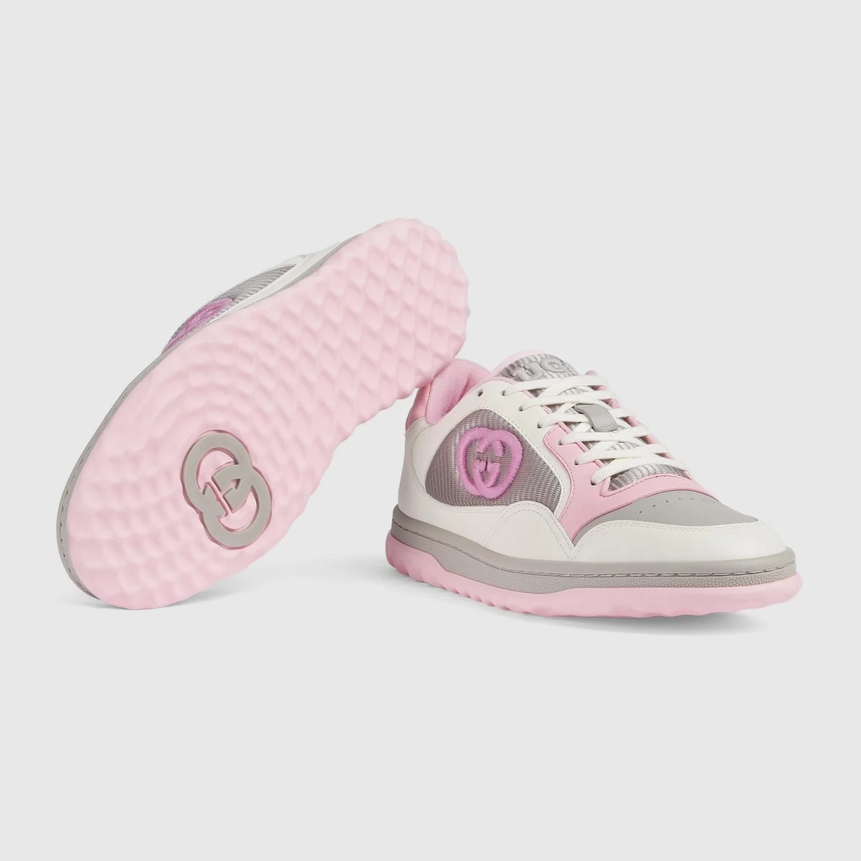 구찌 MAC80 로우탑 스니커즈 핑크