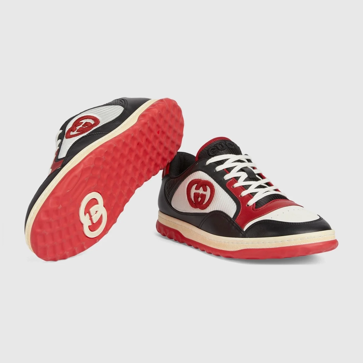 구찌 MAC80 로우탑 스니커즈 레드