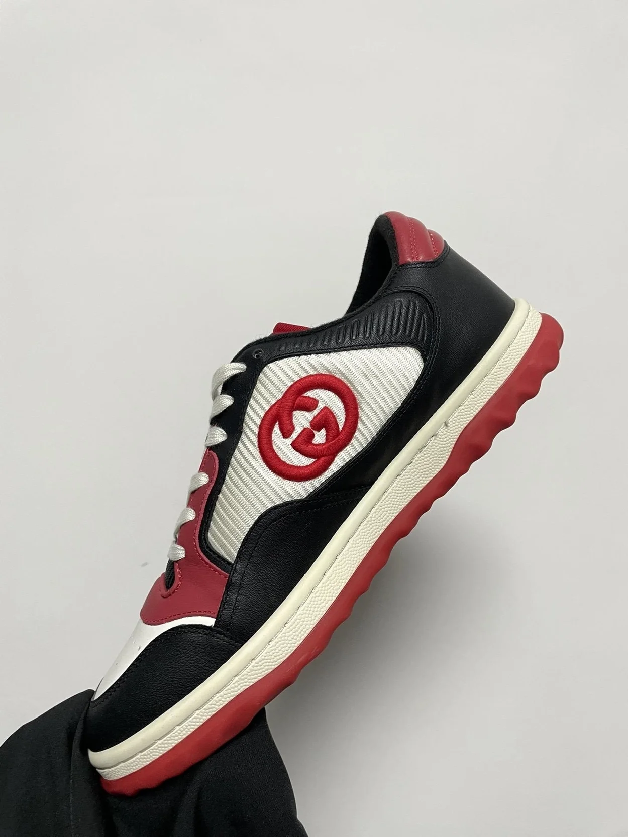 구찌 MAC80 로우탑 스니커즈 레드