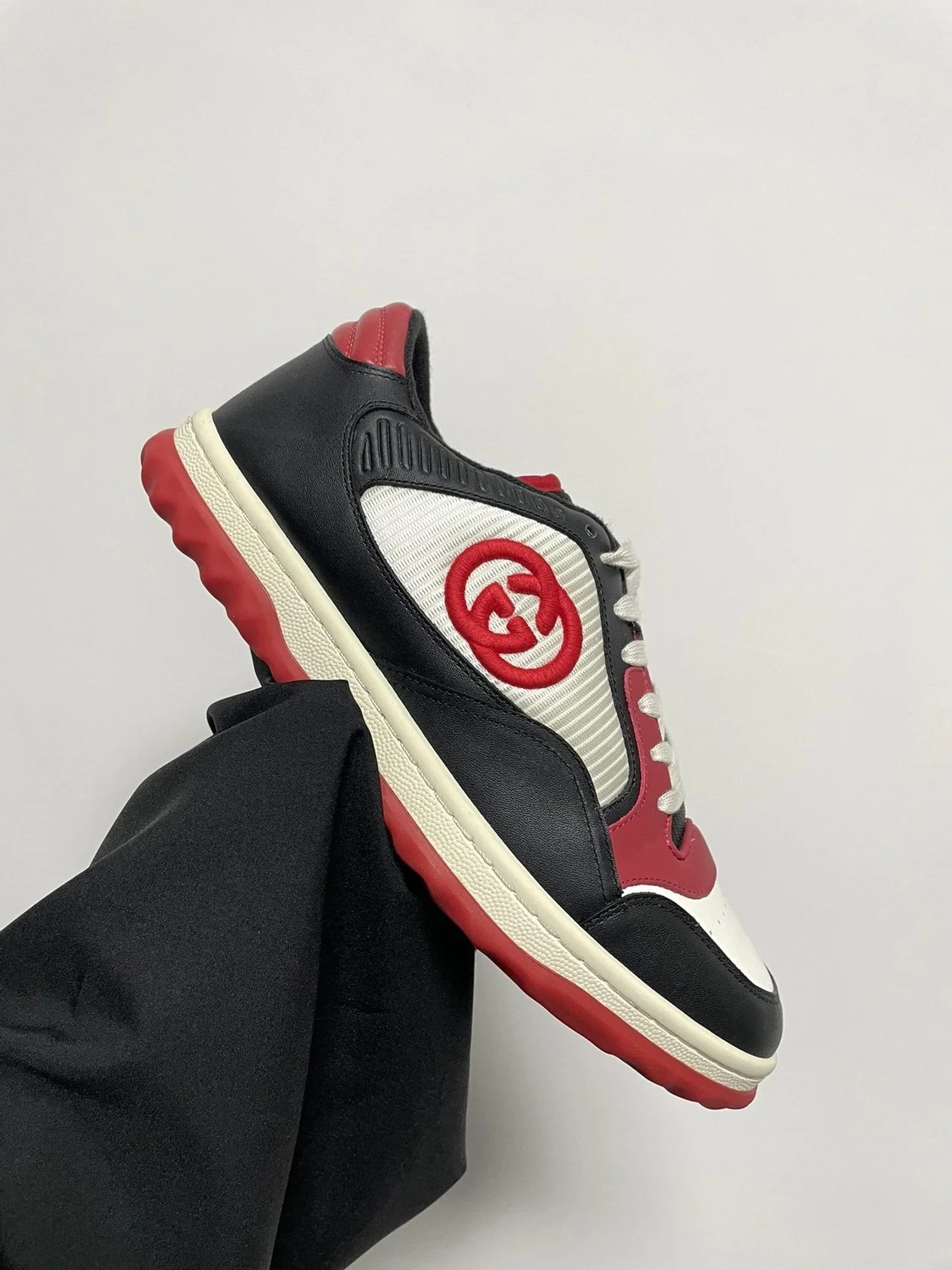 구찌 MAC80 로우탑 스니커즈 레드