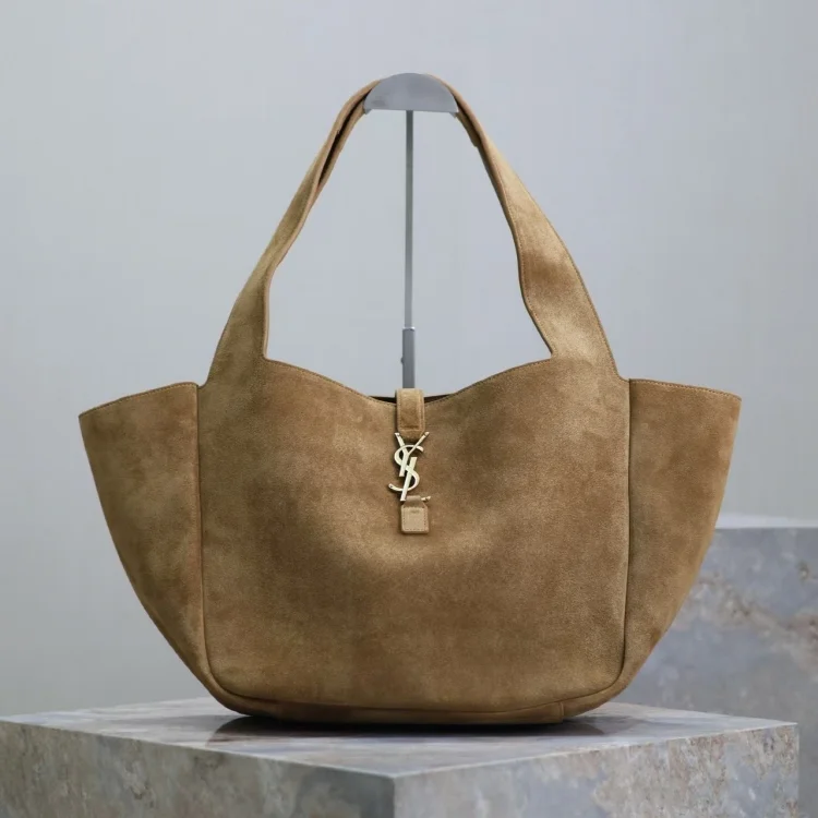 생로랑 스웨이드 LE 5 A 베아백 골든 763435