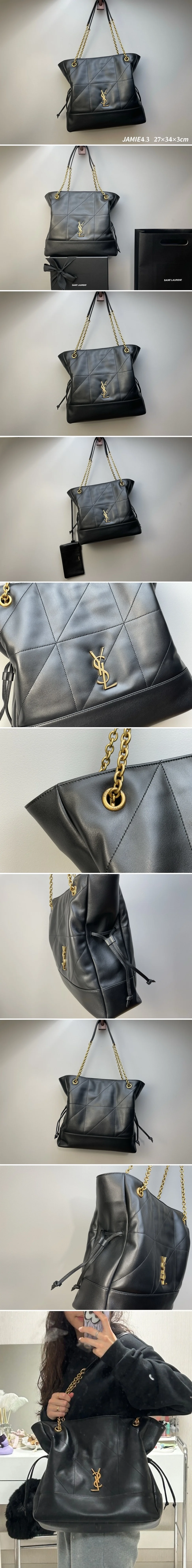 생로랑 제이미 4.3 체인 숄더 백