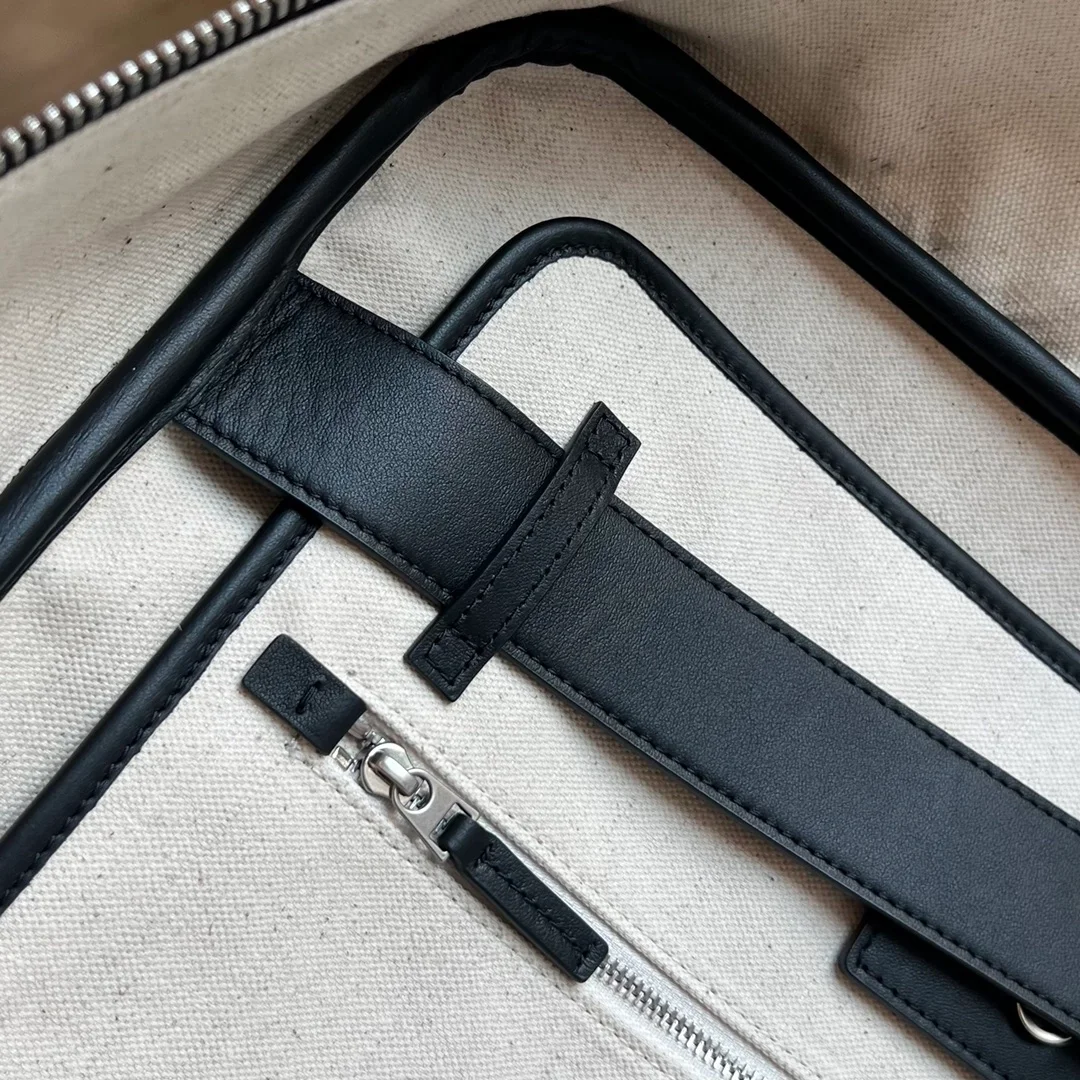 보테가 베네타 겟어웨이 라지 트래블백 블랙