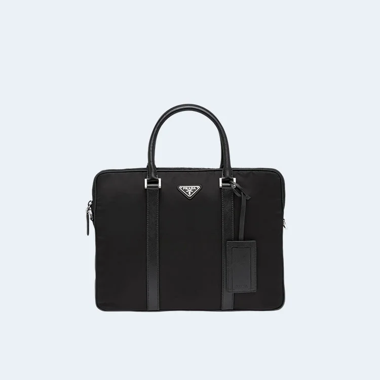 프라다 포노코 리나일론 브리프케이스