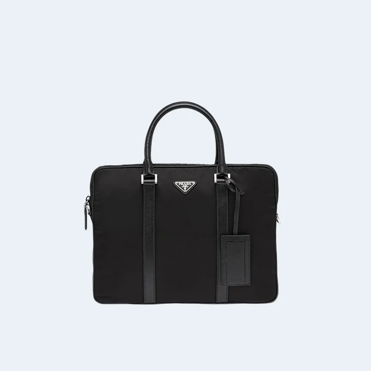 프라다 포노코 리나일론 브리프케이스
