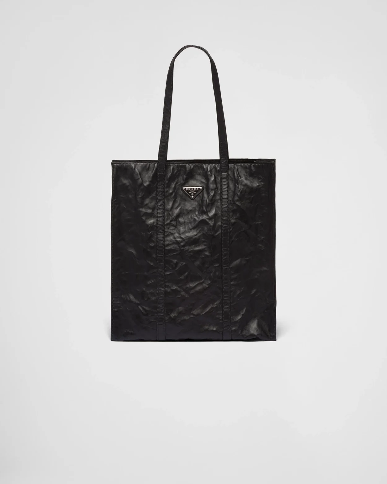 프라다 미디엄 엔틱 나파 레더 블랙