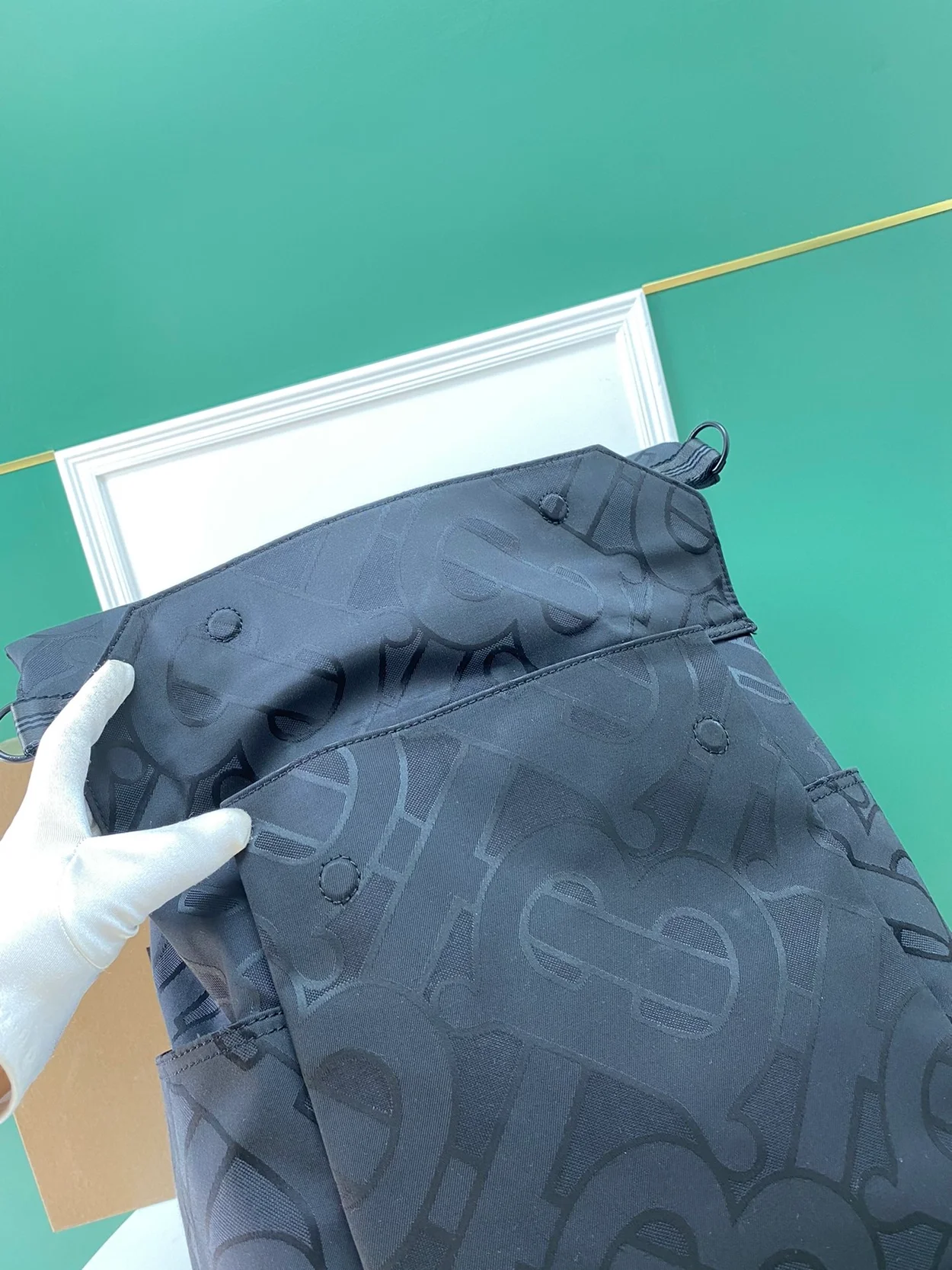 버버리 오빌 백팩 블랙