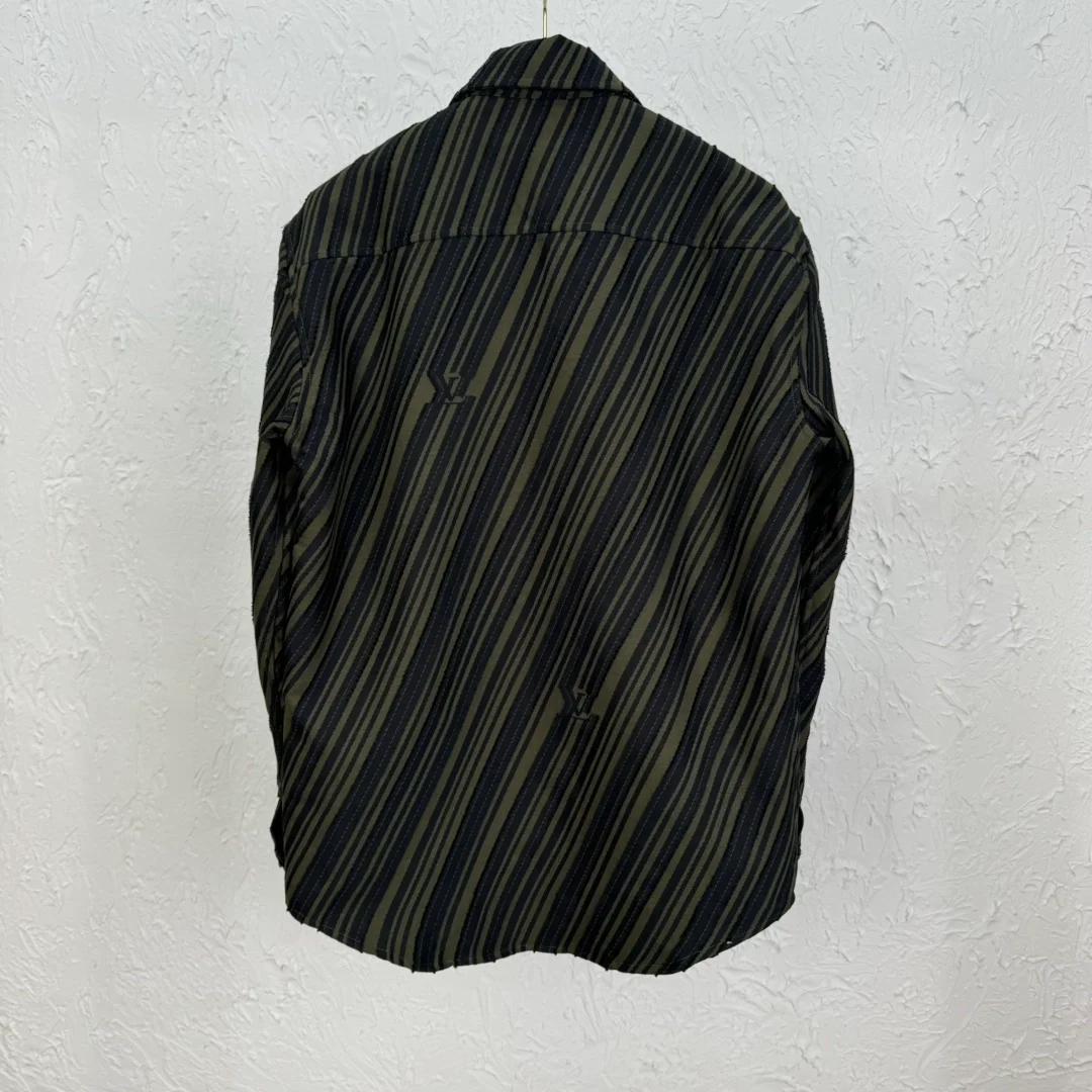 루이비통 코튼 자카드 셔츠 1AFAU5