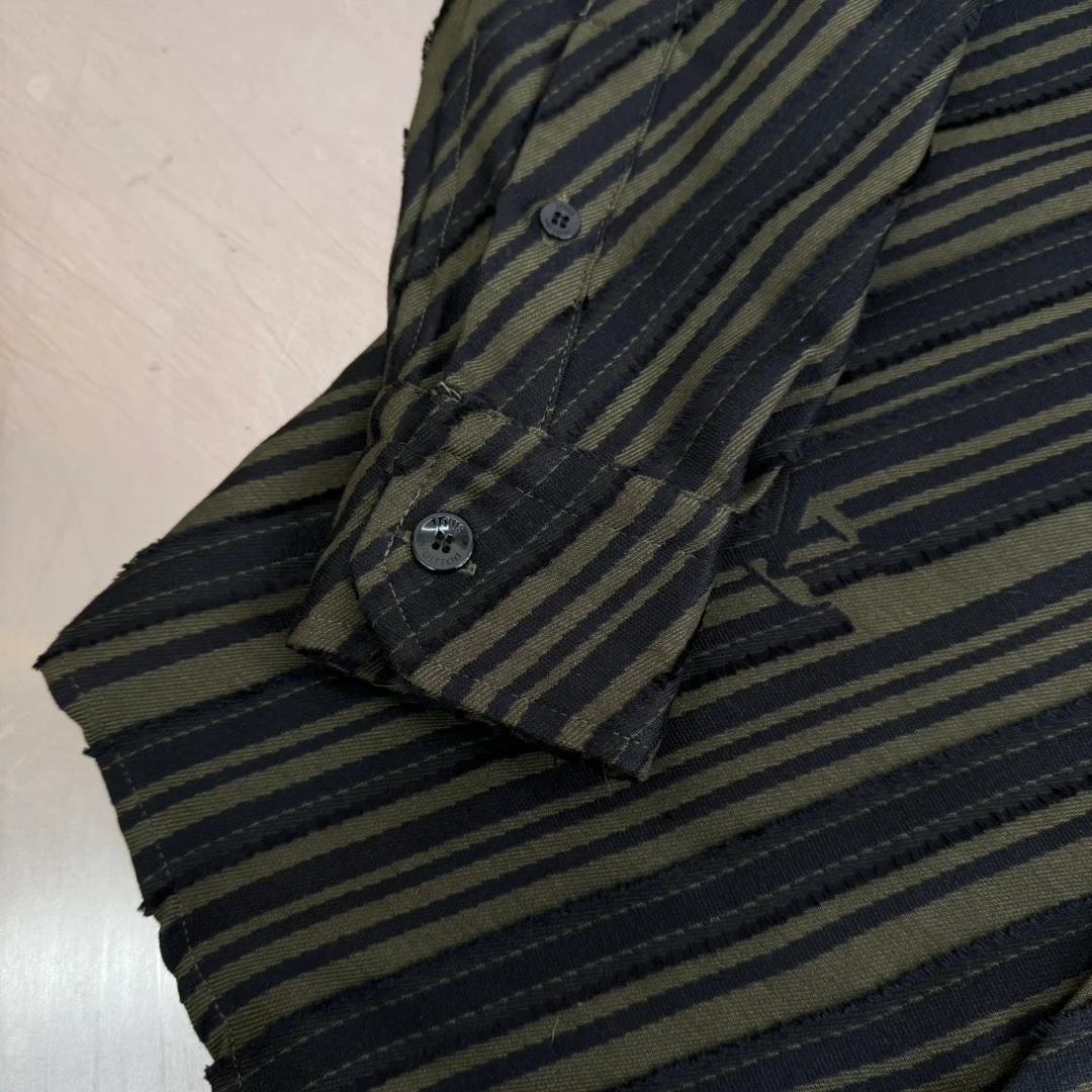 루이비통 코튼 자카드 셔츠 1AFAU5