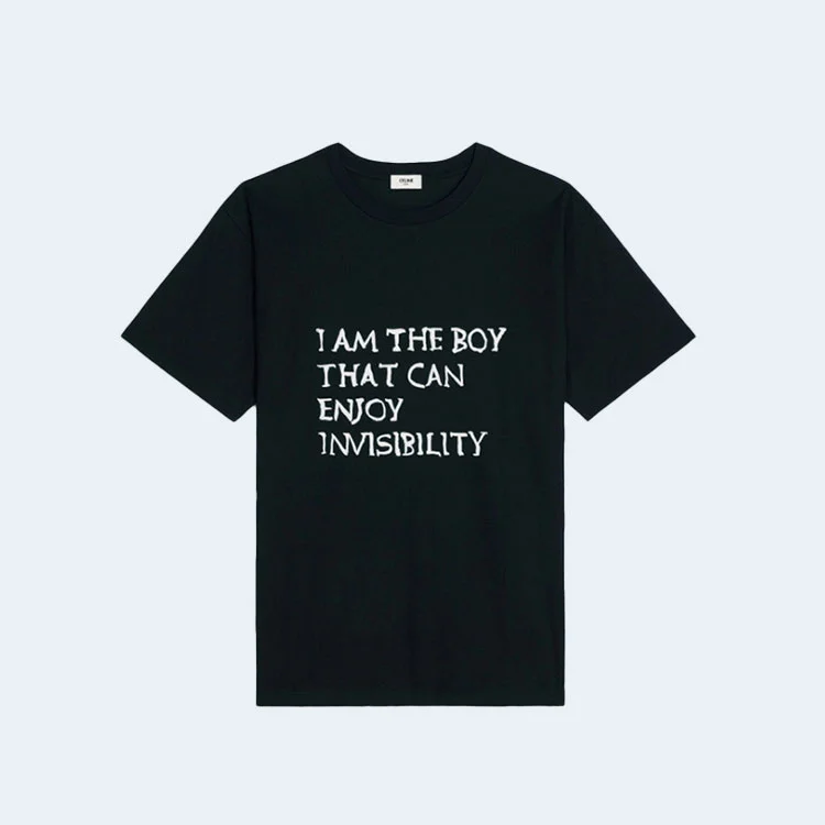 셀린느 루즈핏 반팔 티셔츠