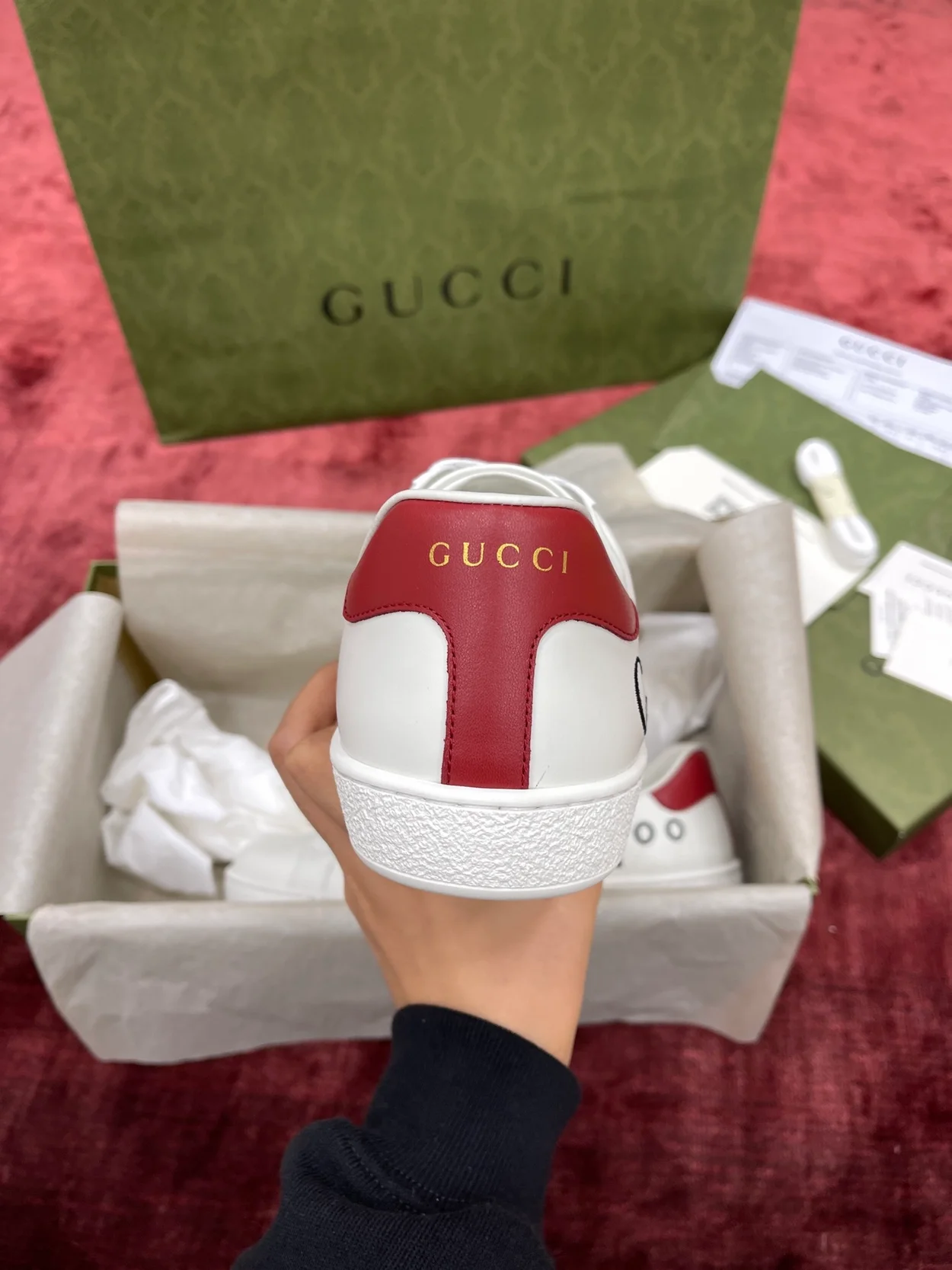 구찌 100 에이스 스니커즈