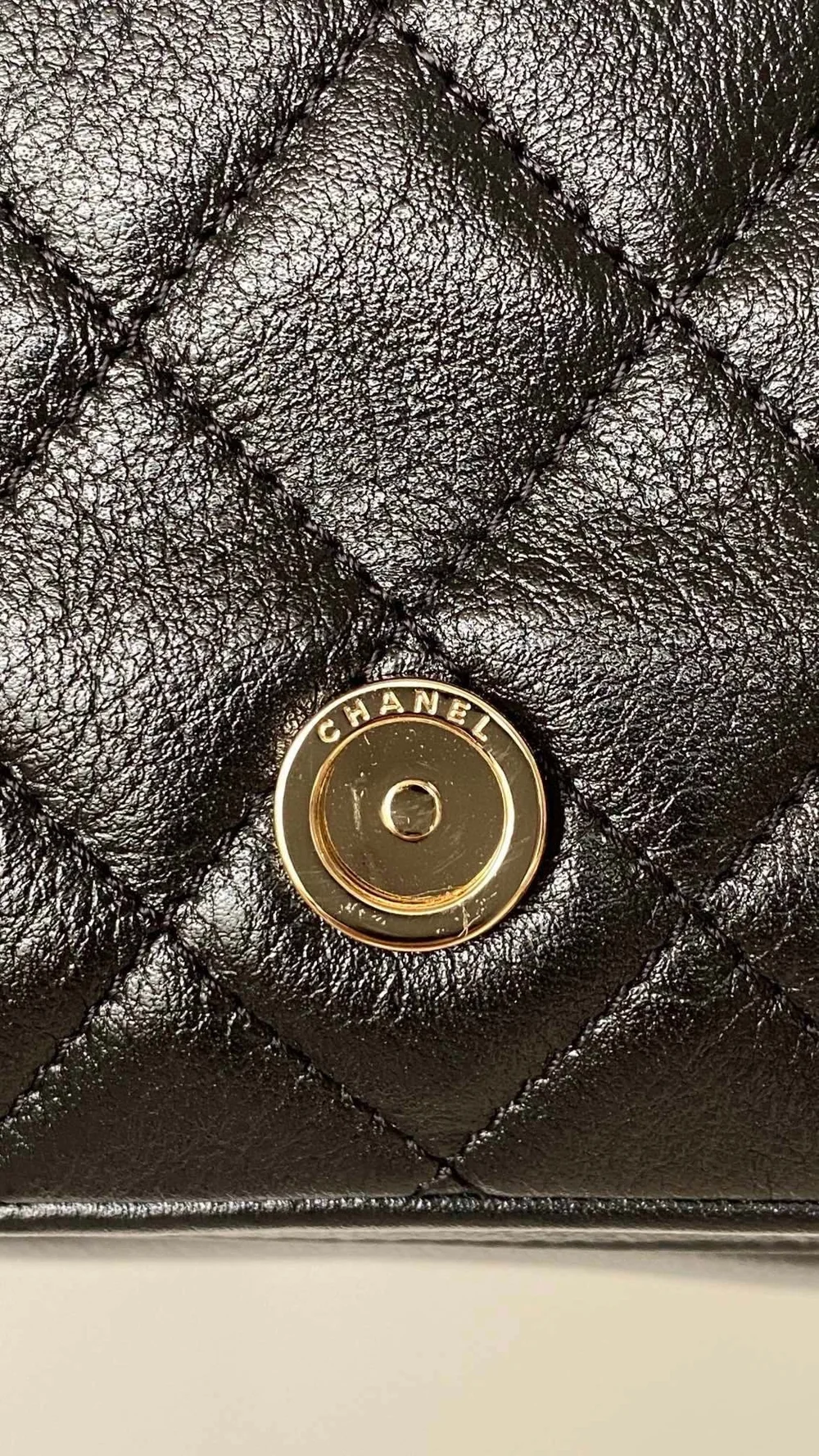 샤넬 원 포켓 듀마 백팩 스몰 카프스킨 블랙