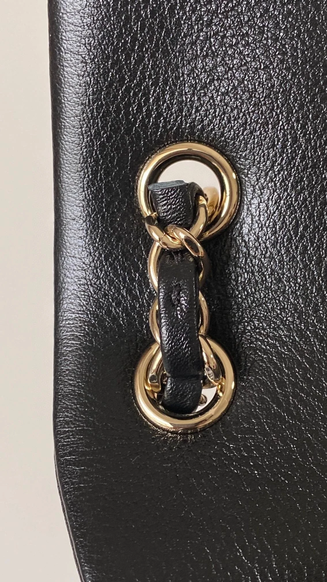 샤넬 원 포켓 듀마 백팩 스몰 카프스킨 블랙