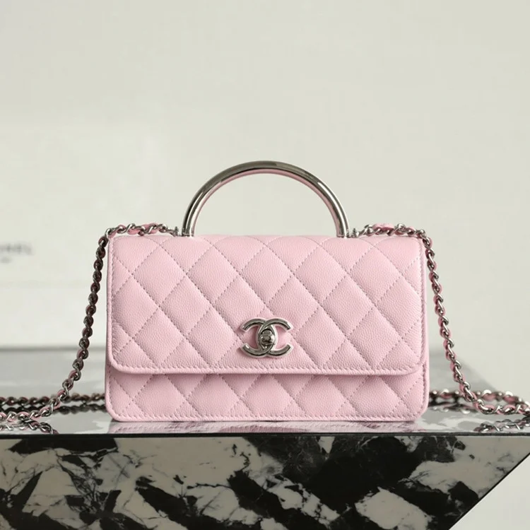 샤넬 25P 핸들 캐비어