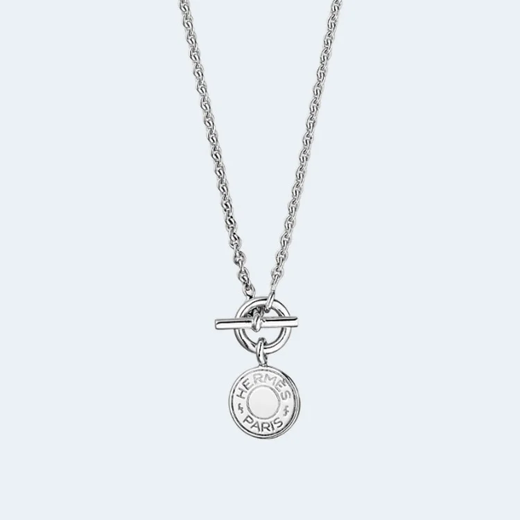 까르띠에 Amulettes Hermès Ex-Libris 펜던트 목걸이