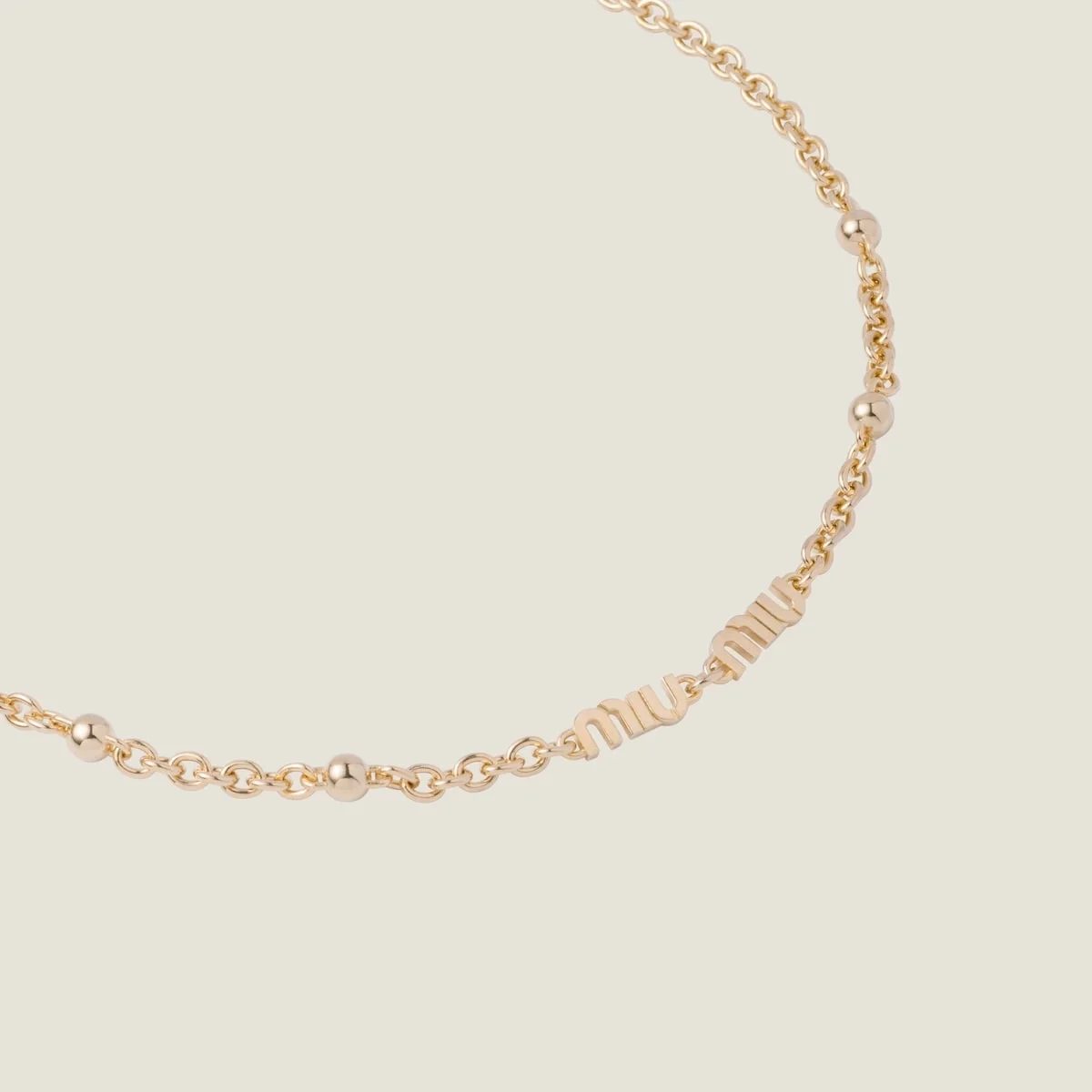 미우미우 메탈 목걸이