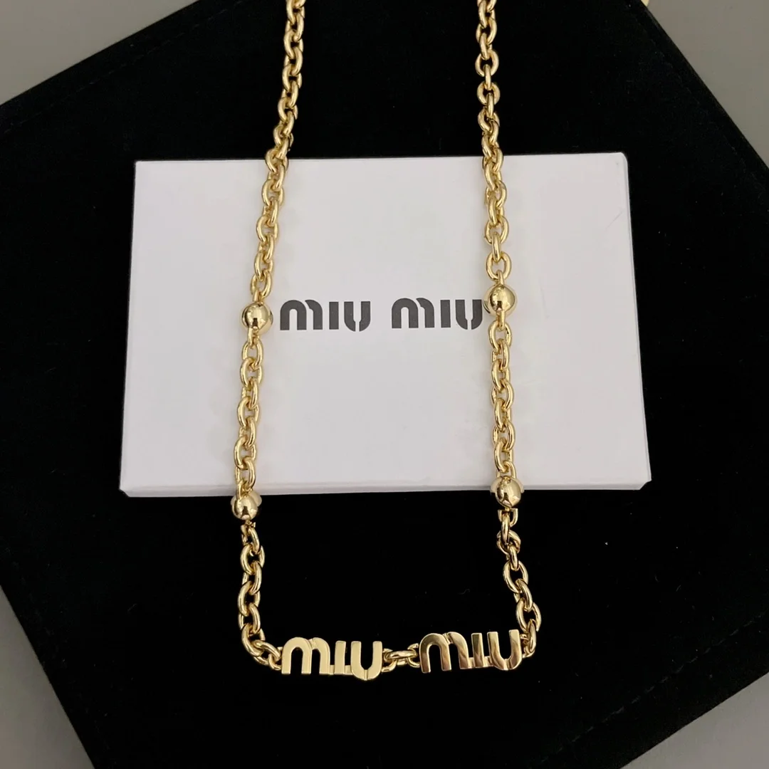 미우미우 메탈 목걸이