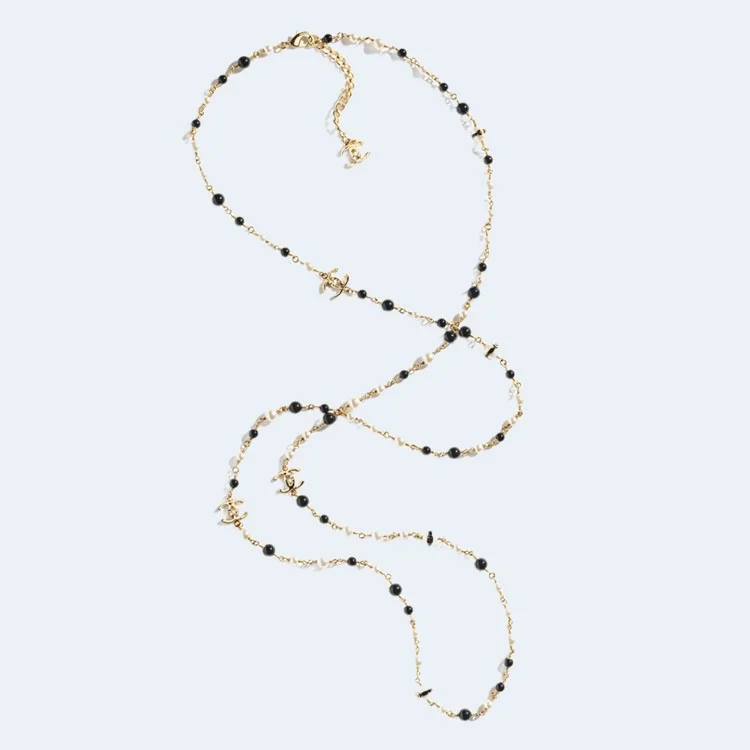 샤넬 롱 목걸이