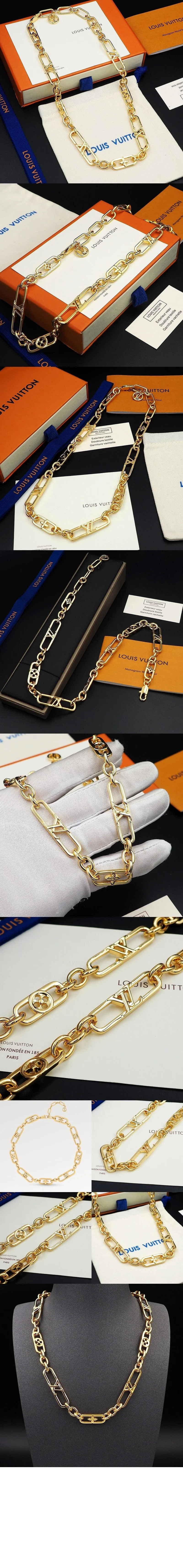 루이비통 마이 LV 체인 목걸이