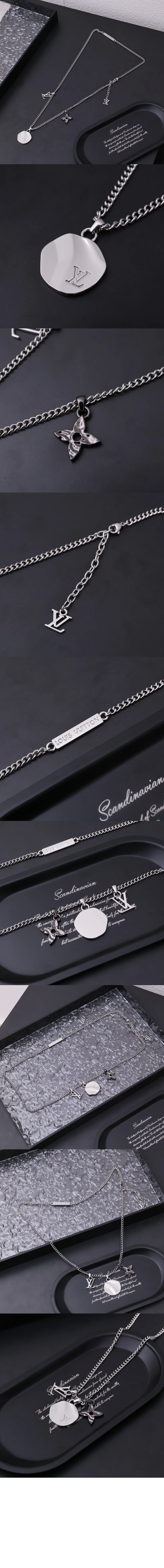 루이비통 LV 리퀴드 펜던트 목걸이 M01410