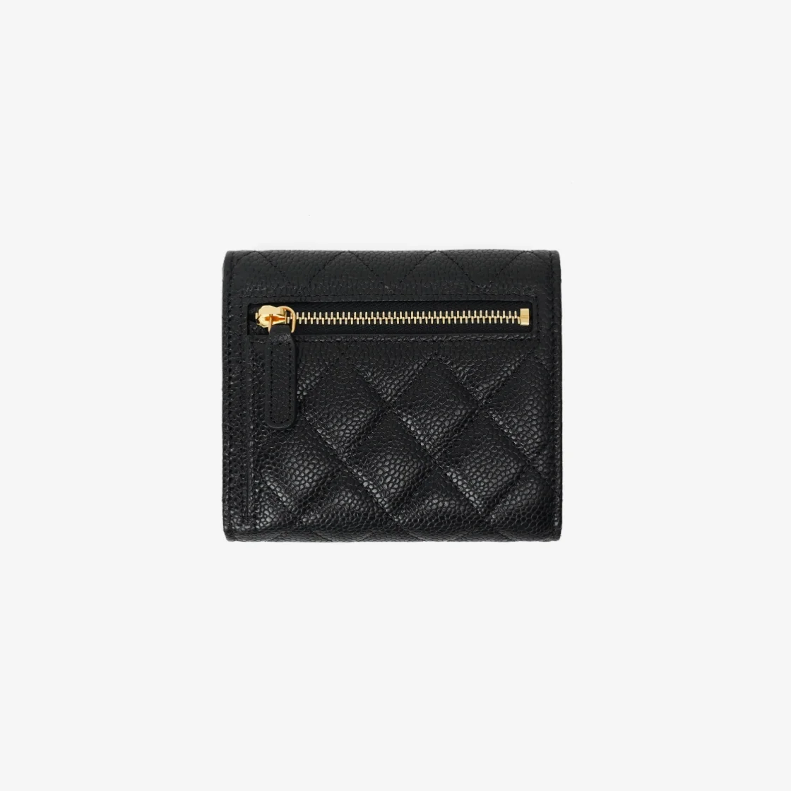 샤넬 클래식 스몰 플랩 지갑 골드