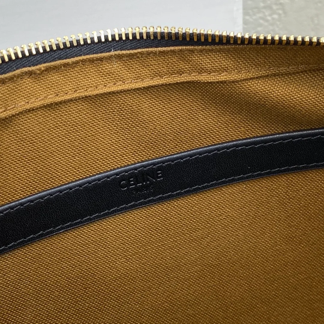 셀린느 미디엄 트리옹프 캔버스 메신저 백