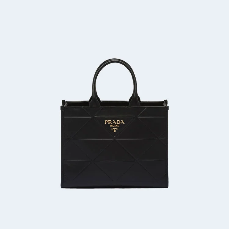 프라다 레더 토트백