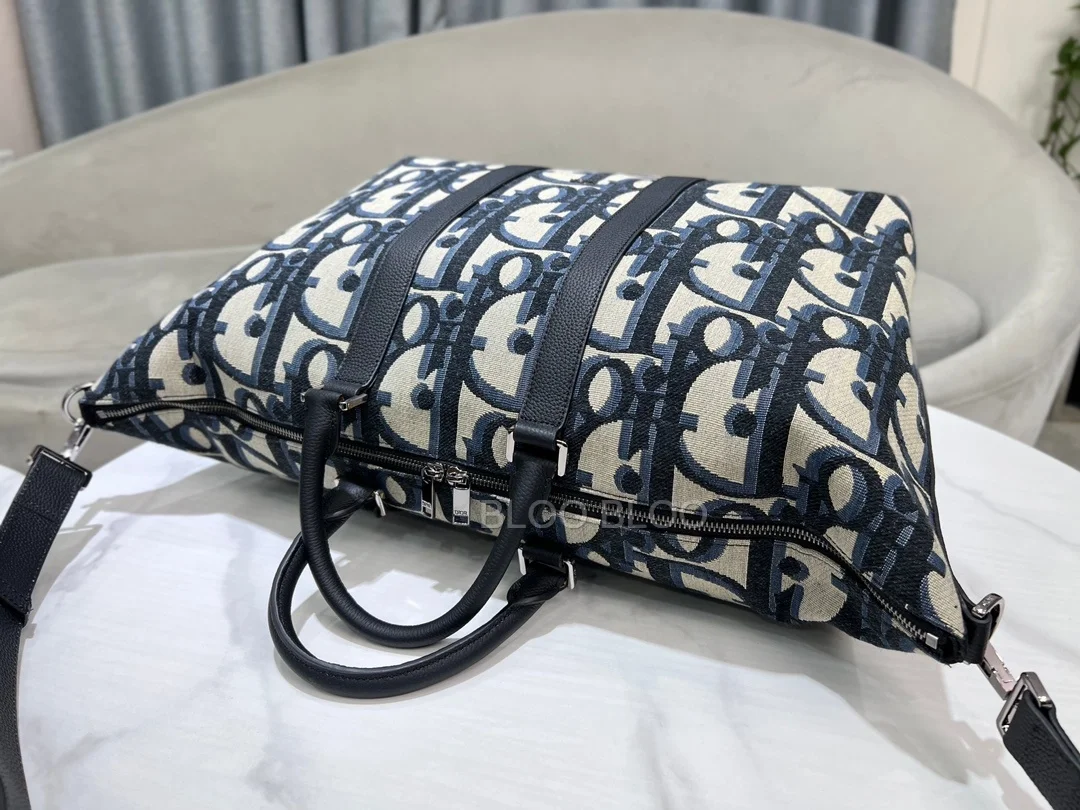 디올 오블리크 위켄더 40 백 베이지