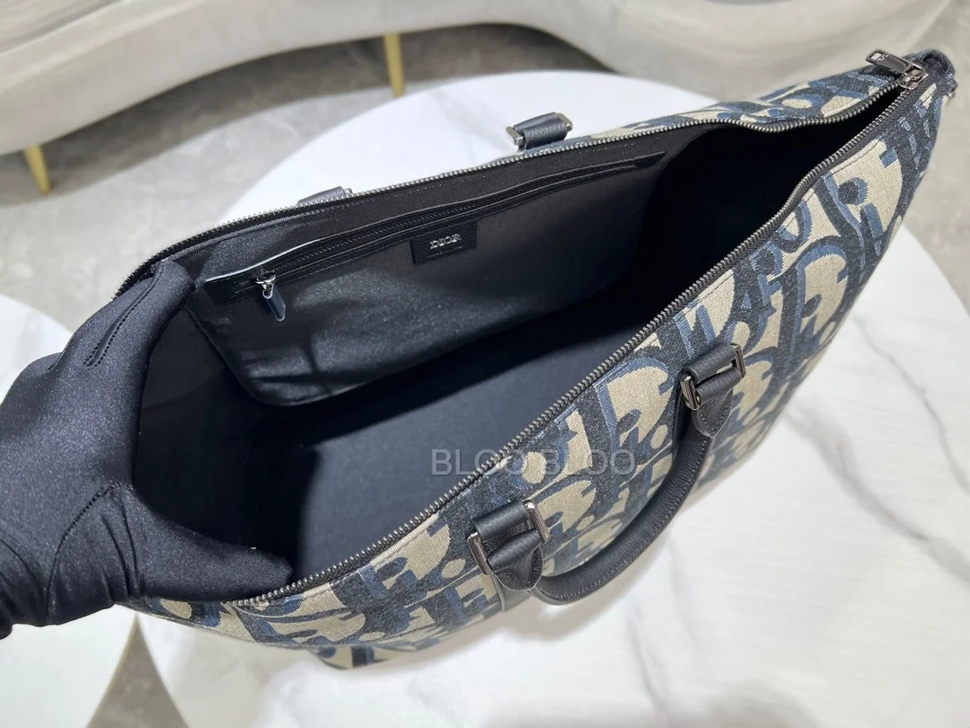 디올 오블리크 위켄더 40 백 베이지