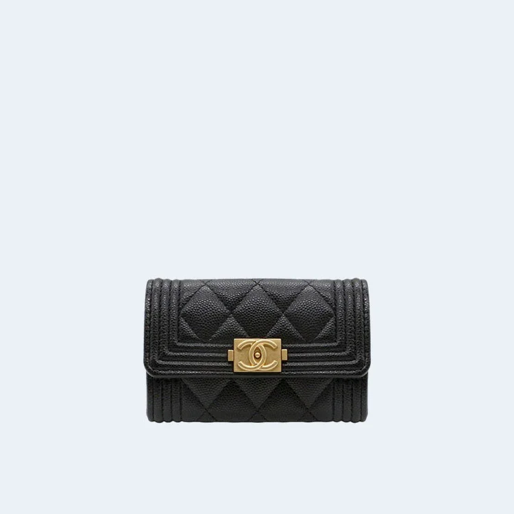 샤넬 보이 플랩 카드 홀더