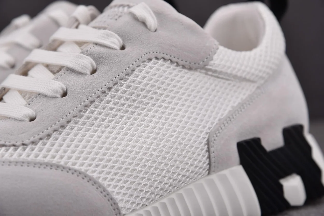 에르메스 바운싱 그래픽 메쉬 블랑