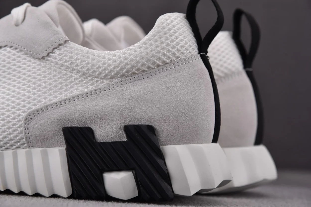 에르메스 바운싱 그래픽 메쉬 블랑