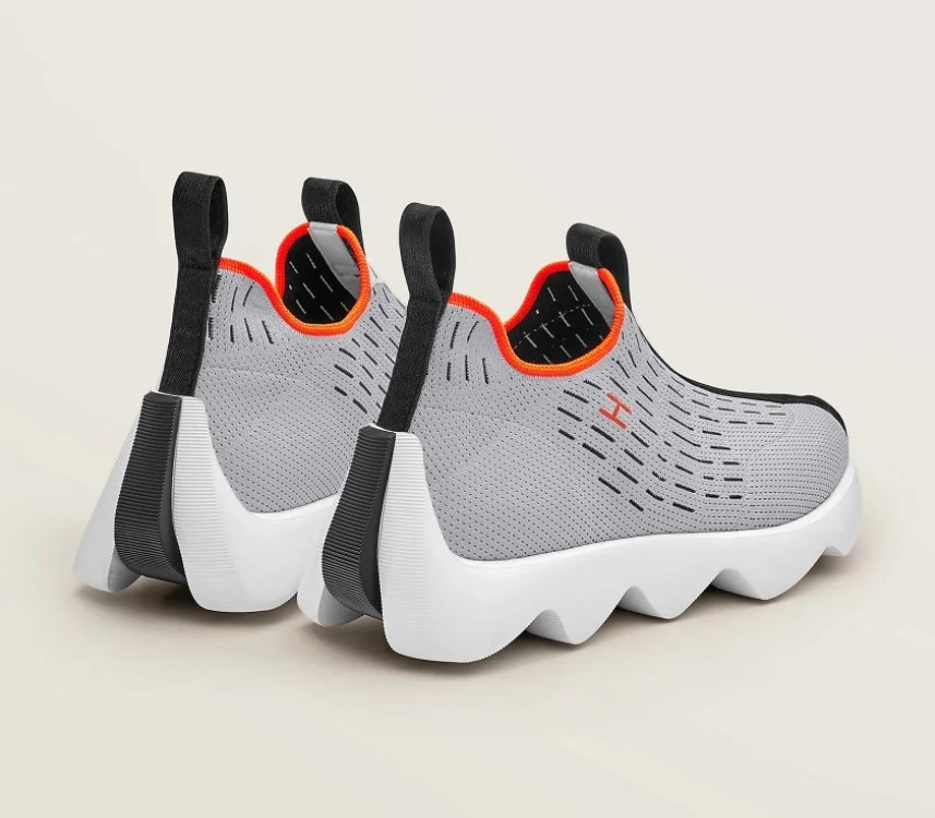 에르메스 에클레어 그레이 스니커즈