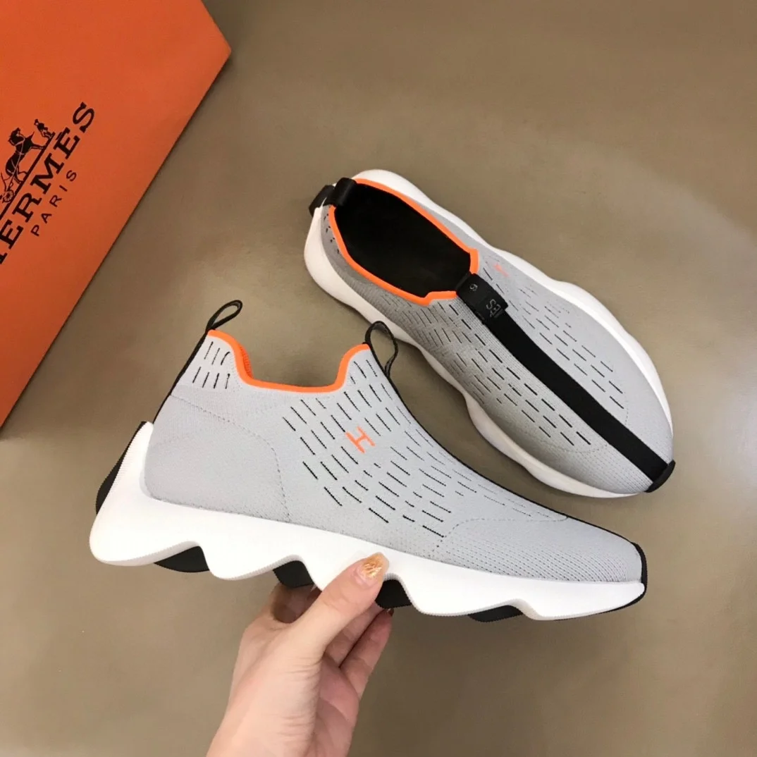 에르메스 에클레어 그레이 스니커즈
