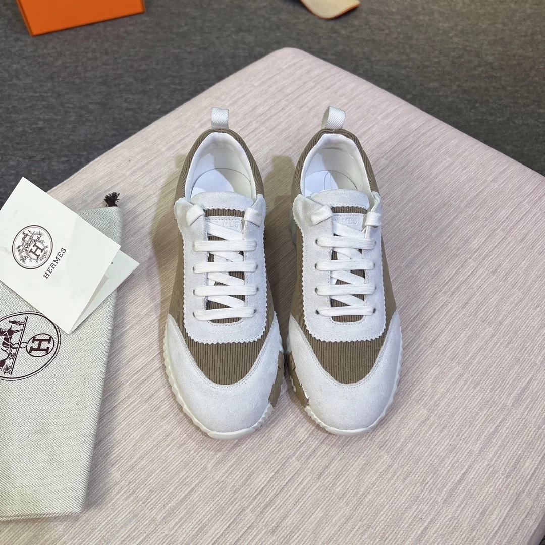 에르메스 바운싱 스니커즈 베이지 화이트
