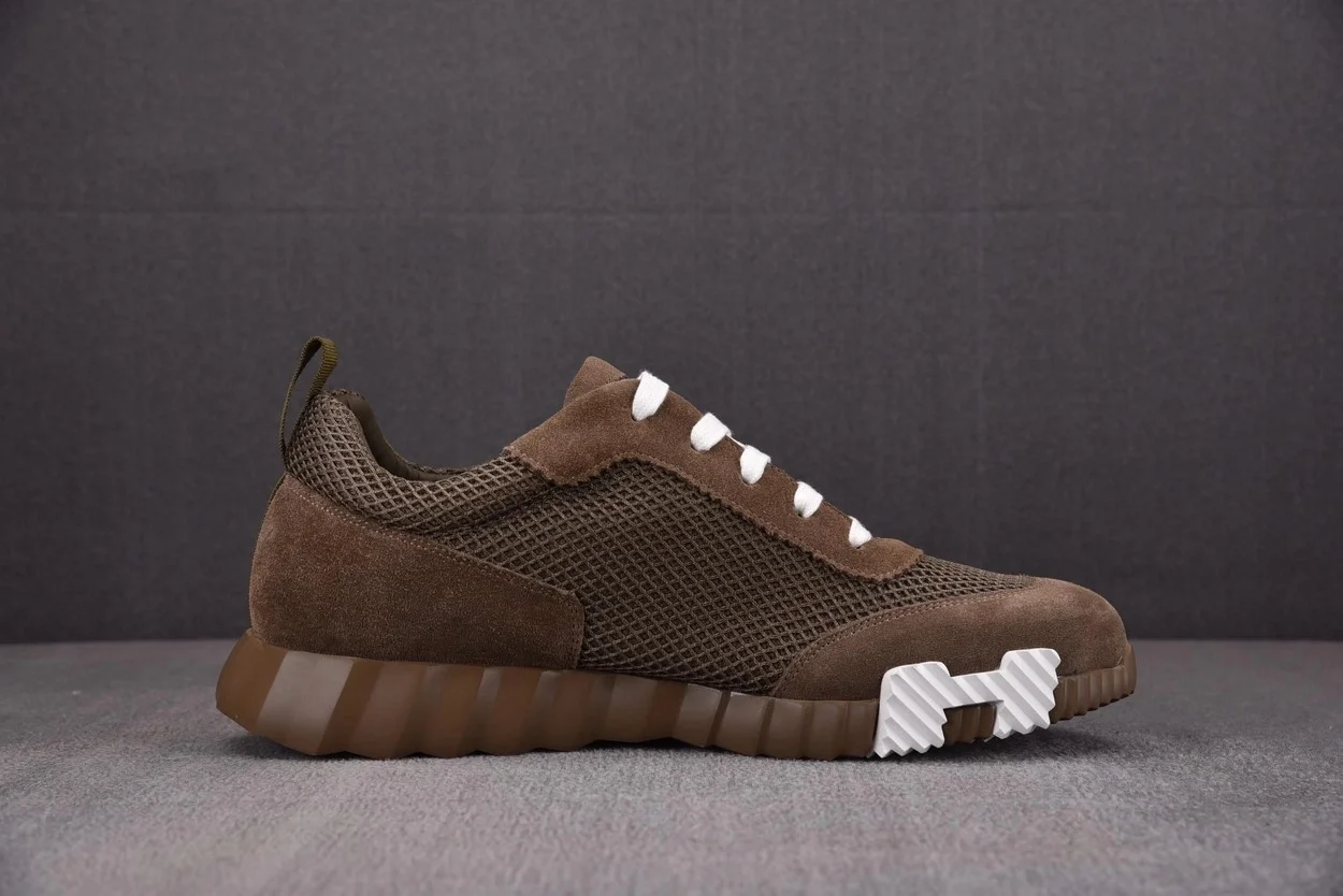 에르메스 바운싱 브라운 스니커즈