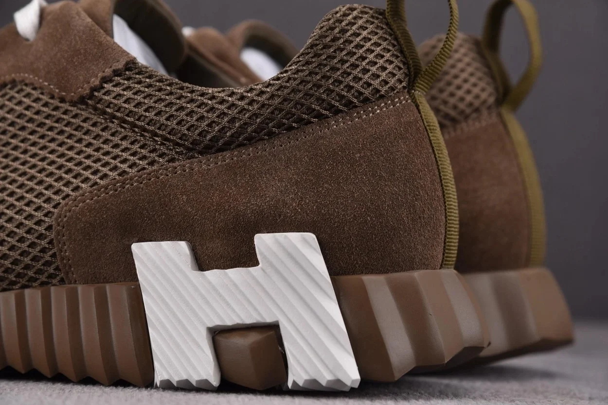 에르메스 바운싱 브라운 스니커즈