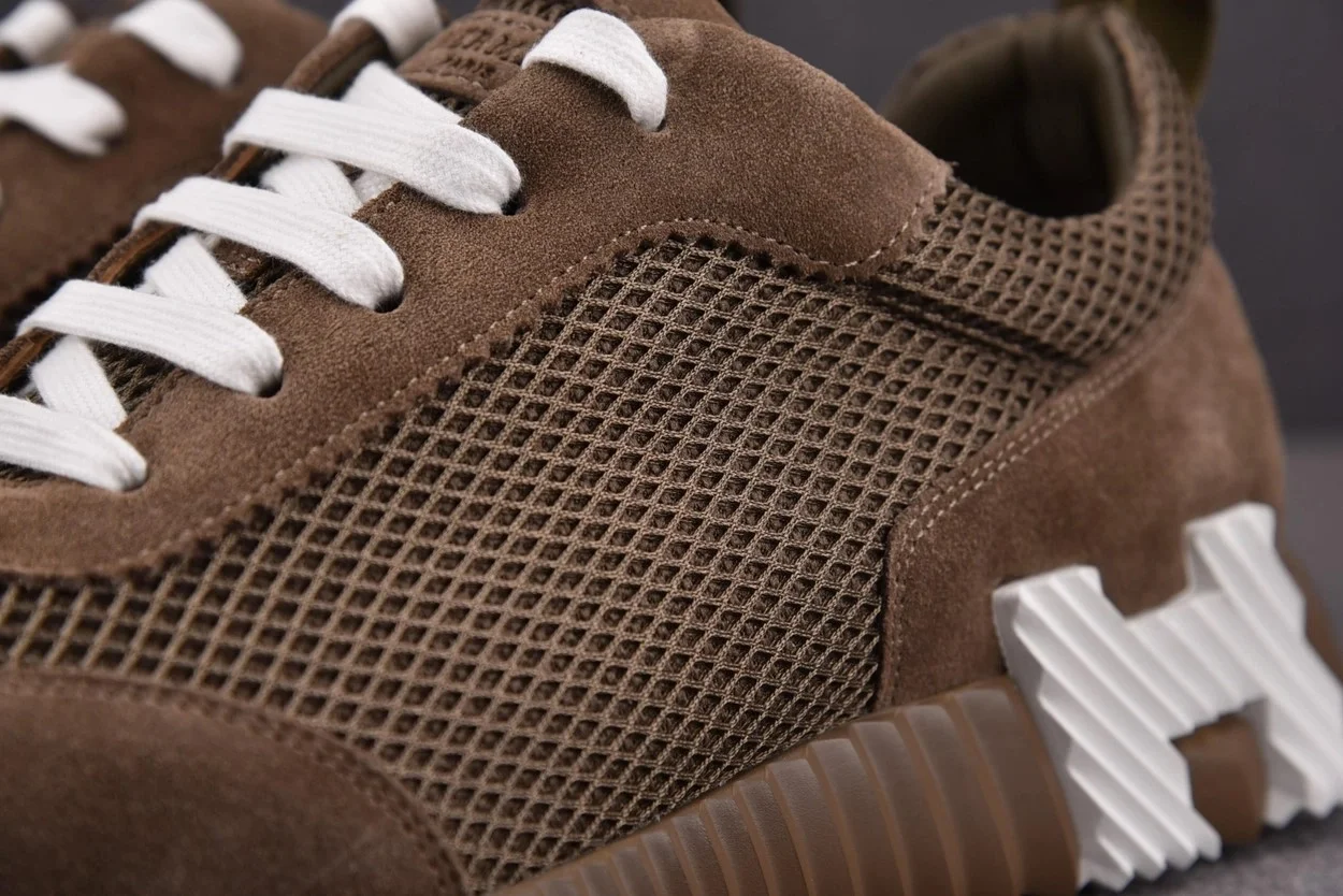 에르메스 바운싱 브라운 스니커즈