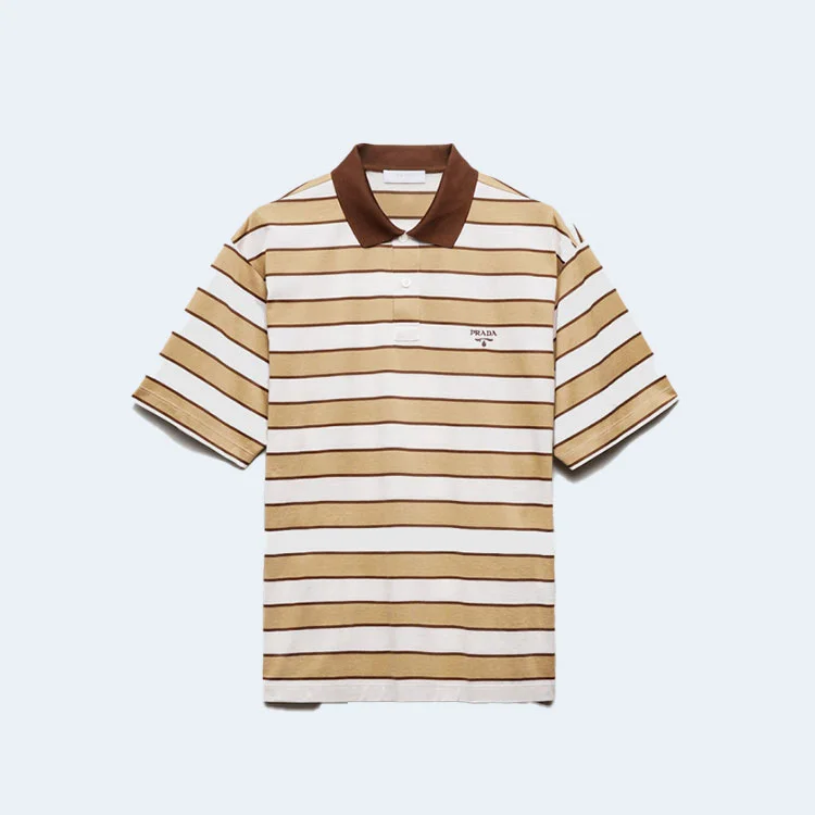 프라다 코튼 폴로 셔츠
