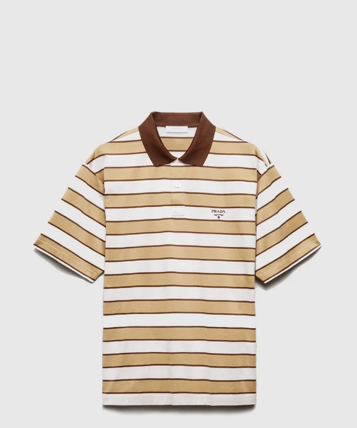 프라다 코튼 폴로 셔츠