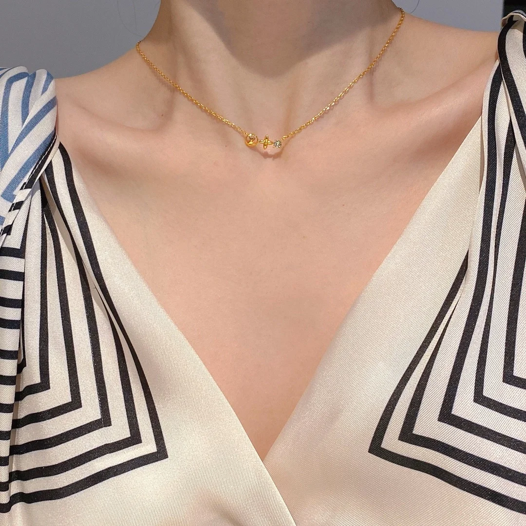 루이비통 쁘띠드 루이스 목걸이 M00368