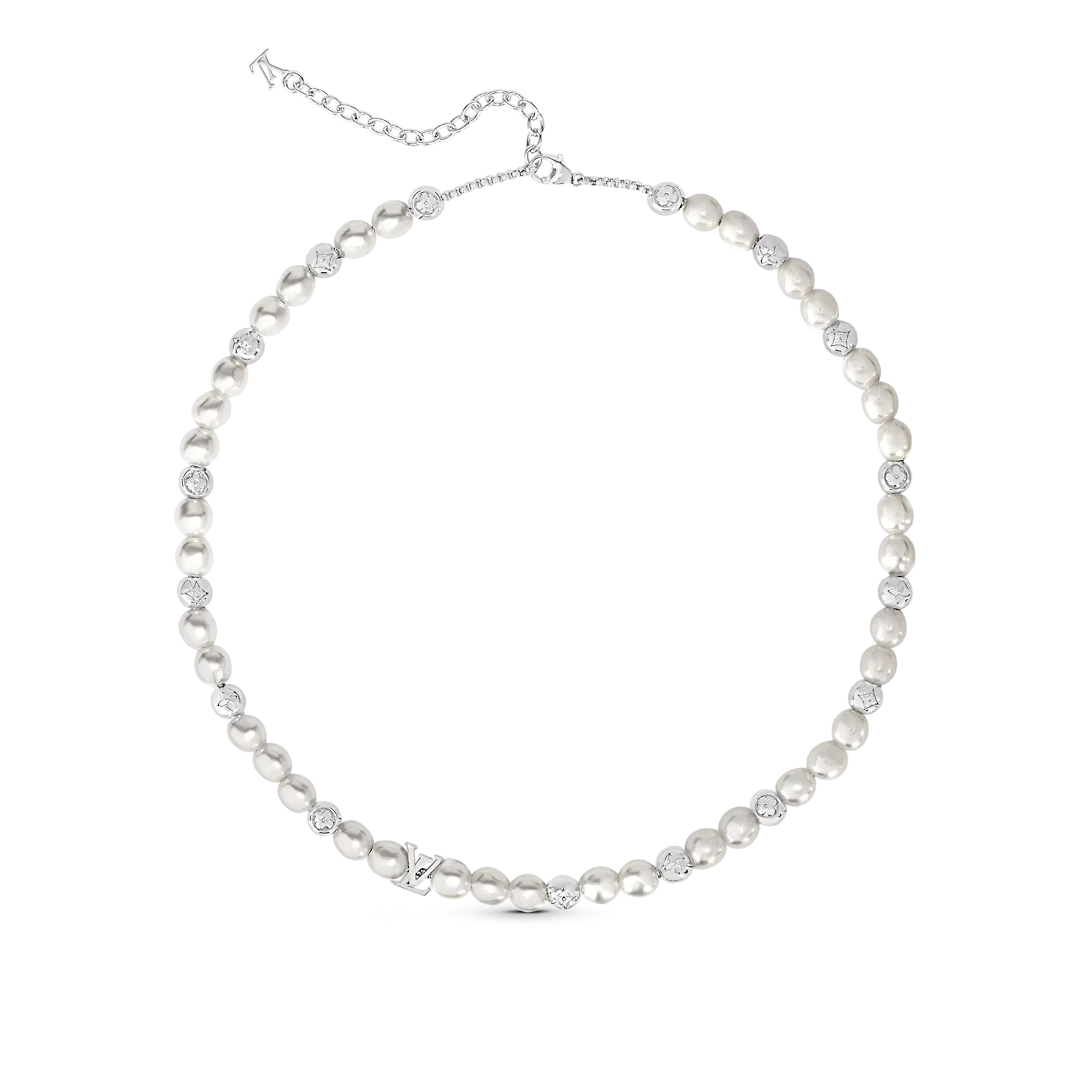 루이비통 모노그램 펄 목걸이 M01157