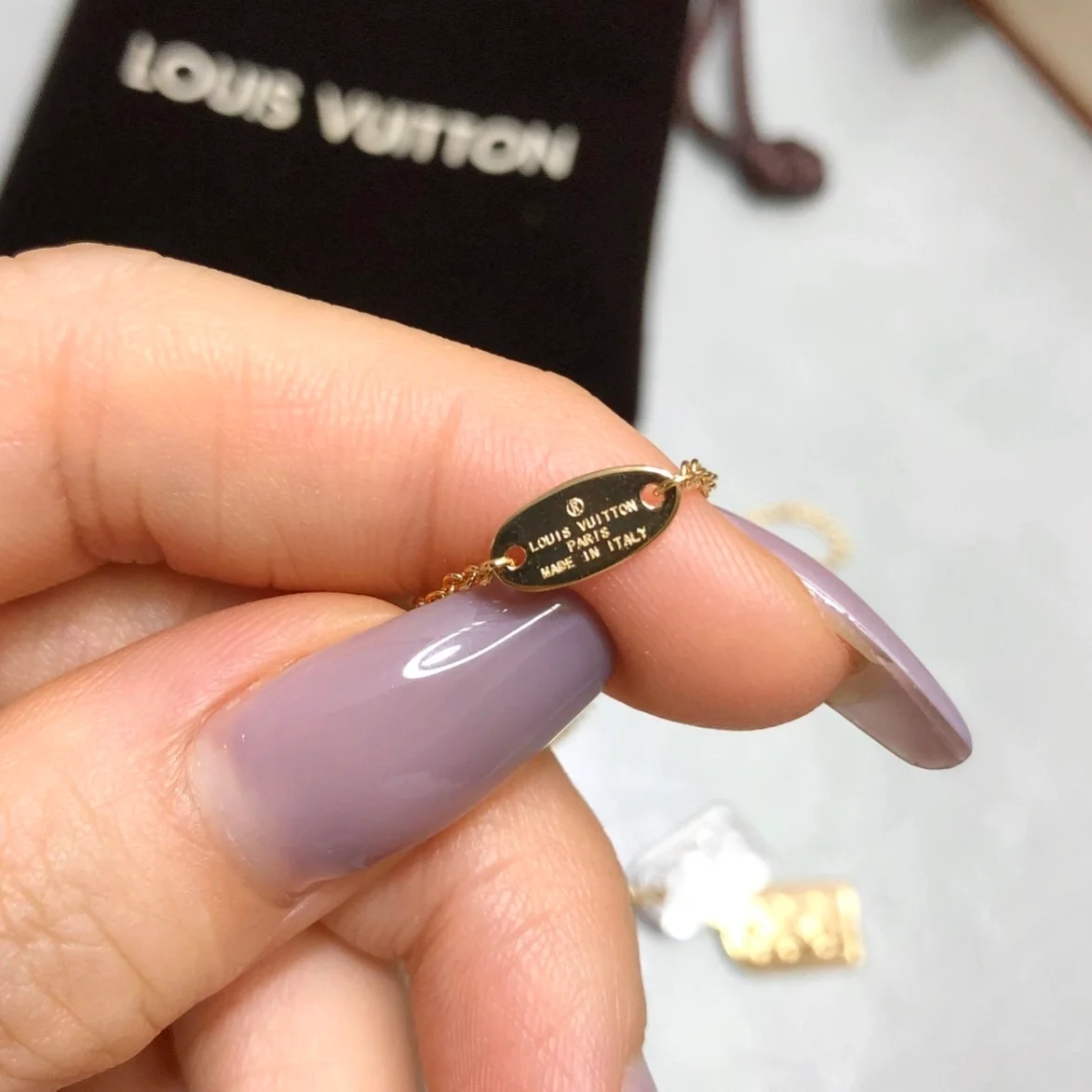 루이비통 나노그램 목걸이 M63141