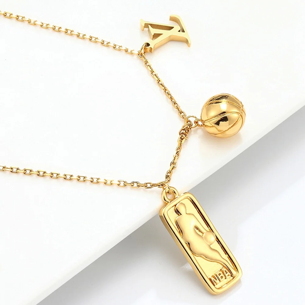 루이비통 x NBA 볼 앤 탭 펜던트 MP3056