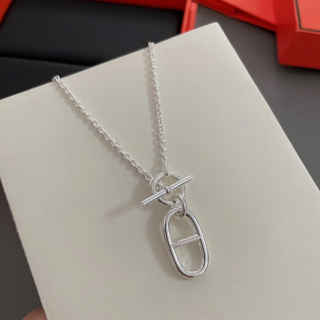 에르메스 체인 당크르 펜던트