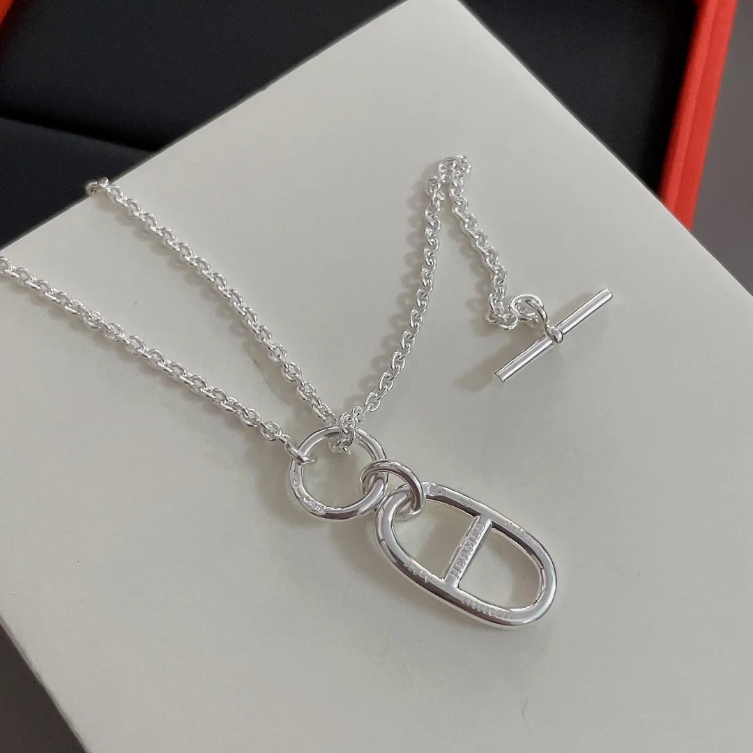 에르메스 체인 당크르 펜던트